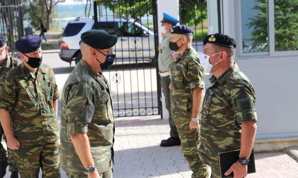 Επίσκεψη του αρχηγού ΓΕΕΘΑ στον Έβρο